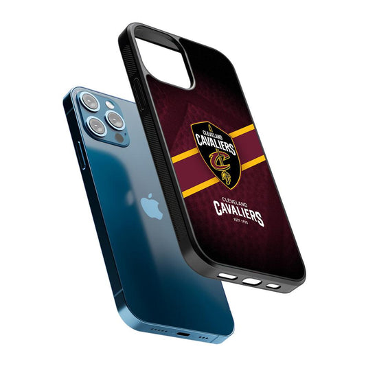 Cleveland Cavaliers Logo 2D Rubber Phone Case-Oxvistore