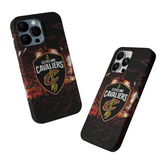 Cleveland Cavaliers Stadium 2 in 1 Tough Phone Case-Oxvistore