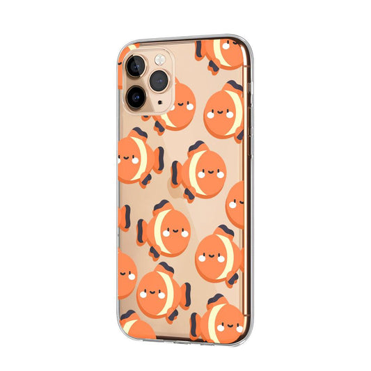 Clownfish Together Building an Ecosystem Clear Soft Case-Oxvistore