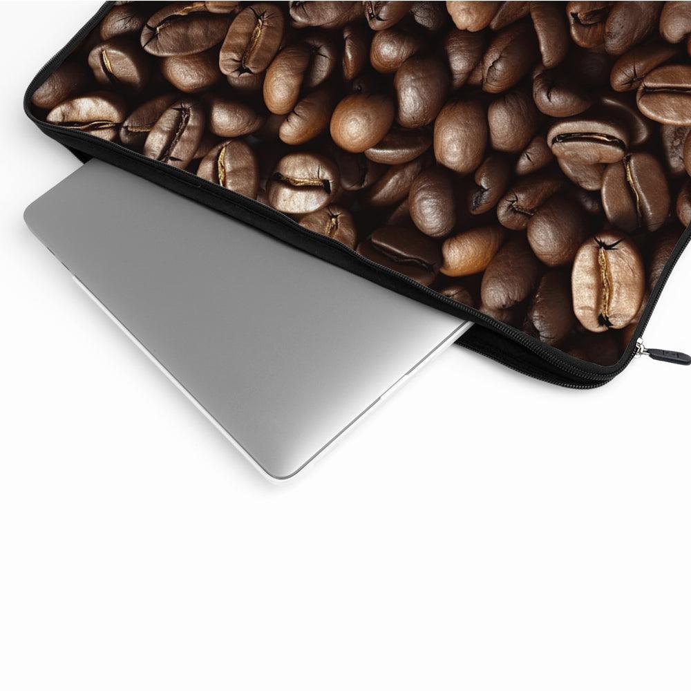 Coffee Beans Texture Laptop Sleeve Protective Cover-Oxvistore
