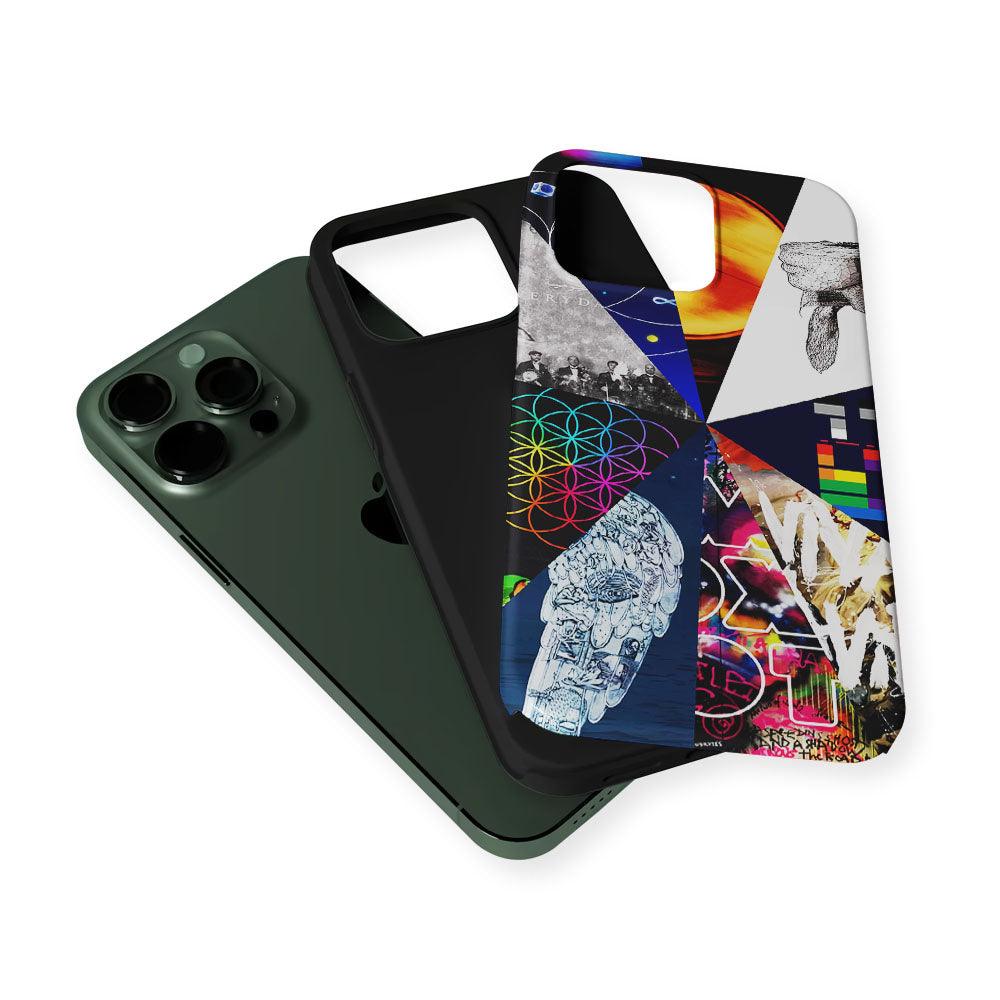 Coldplay Album Cover Art 2 in 1 Tough Phone Case-Oxvistore
