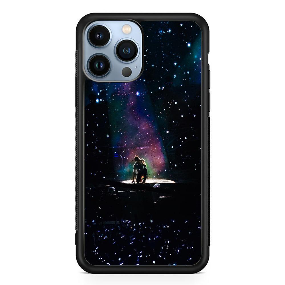 Coldplay Live Concert 2D Rubber Phone Case-Black-Oxvistore