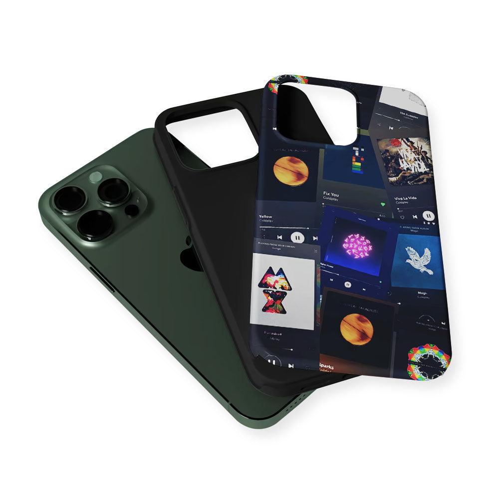 Coldplay Playlist Song 2 in 1 Tough Phone Case-Oxvistore