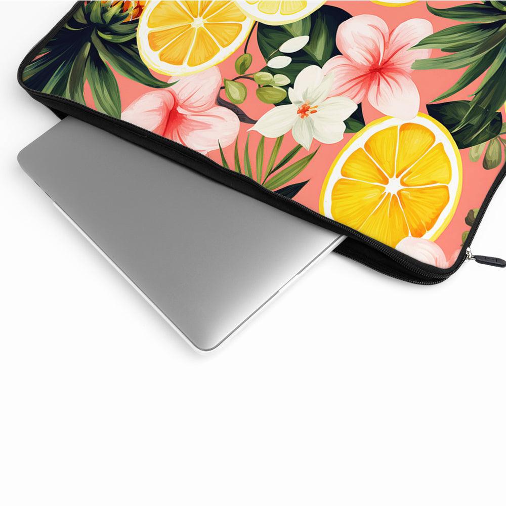 Color Tropical Fruits Pattern Laptop Sleeve Protective Cover-Oxvistore