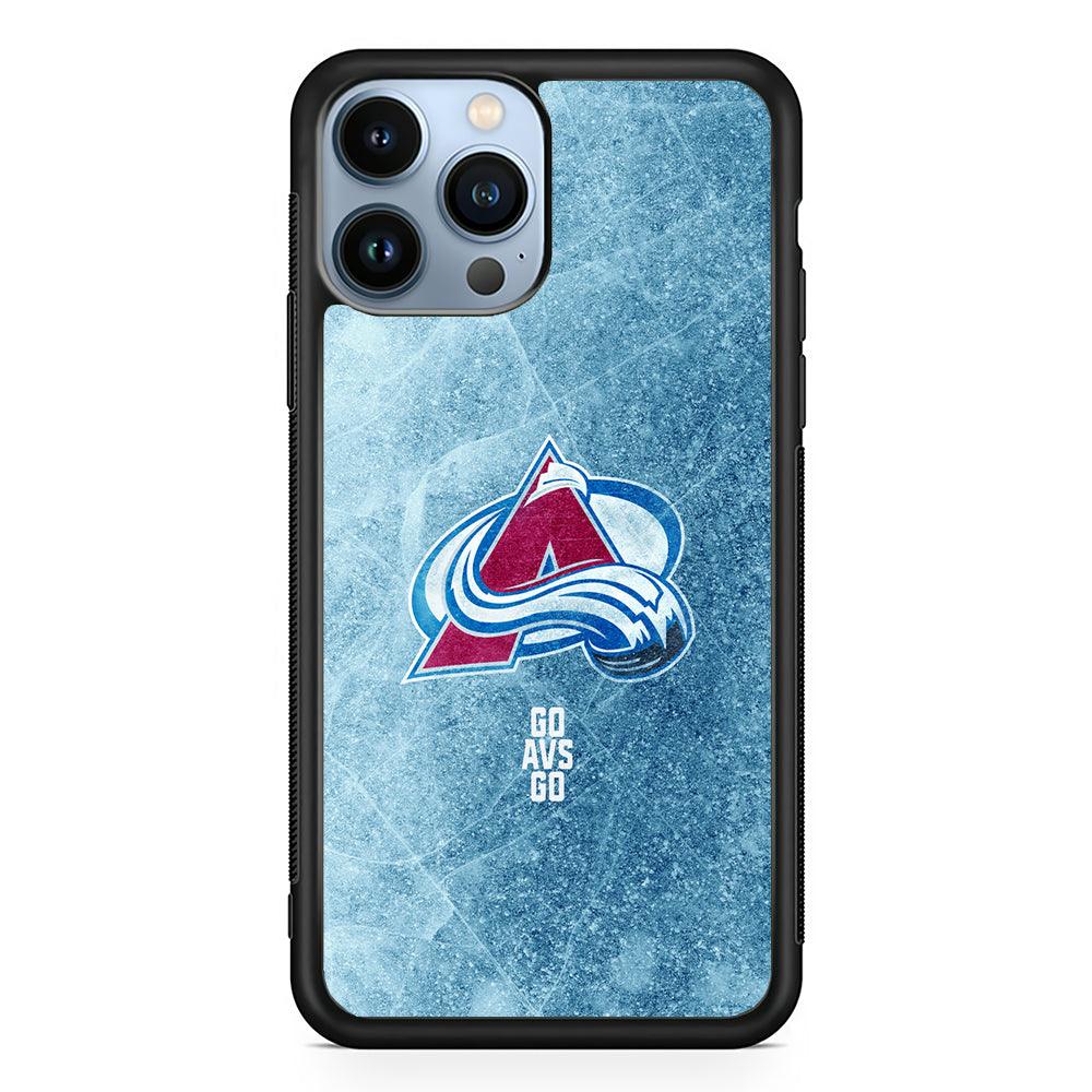 Colorado Avalanche Logo 2D Rubber Phone Case-Black-Oxvistore