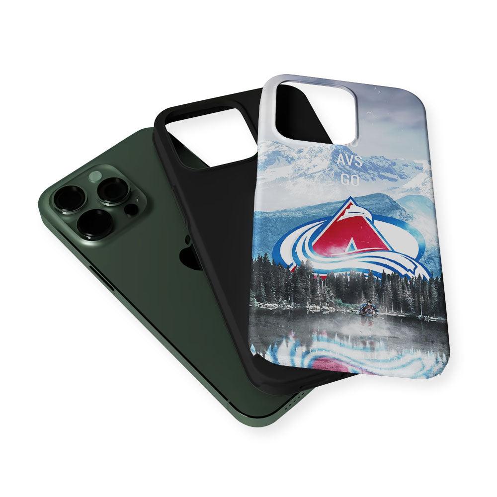 Colorado Avalanche Nature 2 in 1 Tough Phone Case-Oxvistore