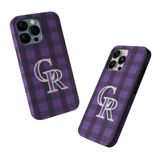 Colorado Rockies Pattern 2 in 1 Tough Phone Case-Oxvistore