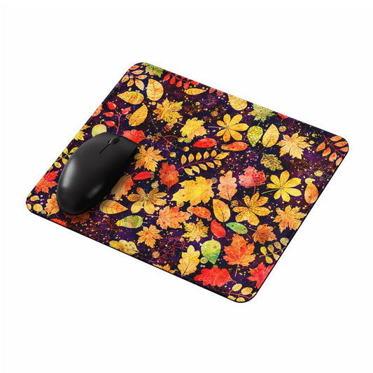 Colorful Autumn Leaves Mouse Pads-Oxvistore