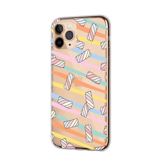 Colorful Chewy Cotton Candy Clear Soft Case-Oxvistore