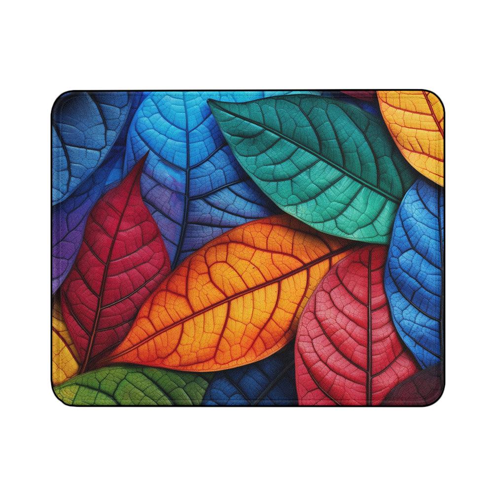 Colorful Nature Leaf Mouse Pads | Custom Mouse Pad with Non-Slip Rubber Base