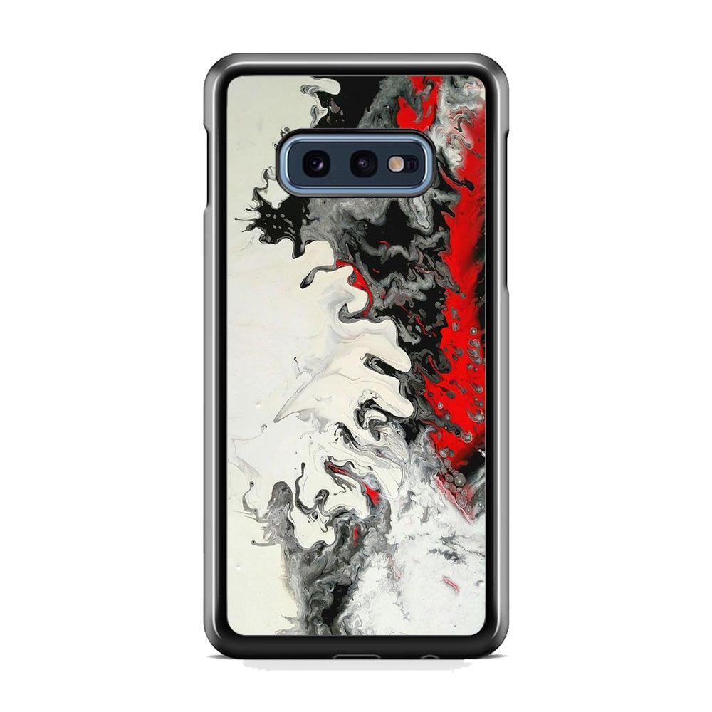 Colour B&W Affiliate Samsung Galaxy S10E Case-Rubber Black (2D Case)-Oxvistore