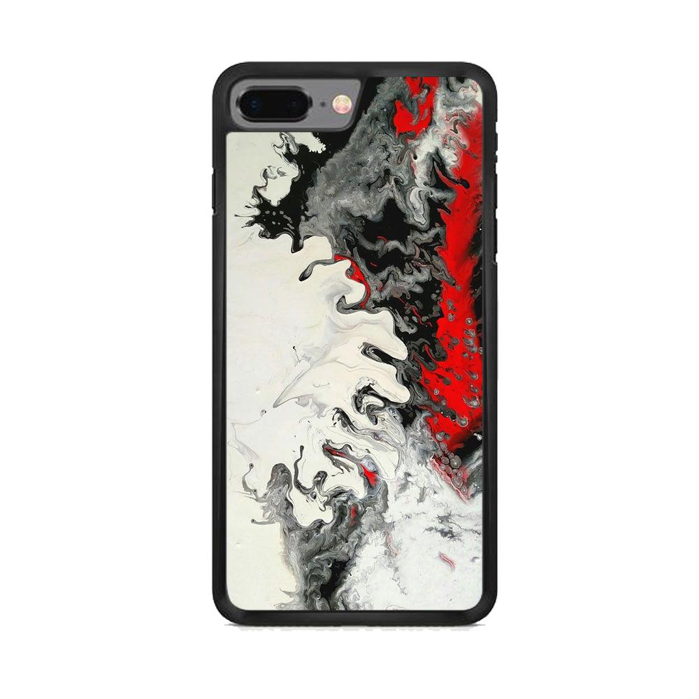 Colour B&W Affiliate iPhone 7 Plus Case-Rubber Black (2D Case)-Oxvistore