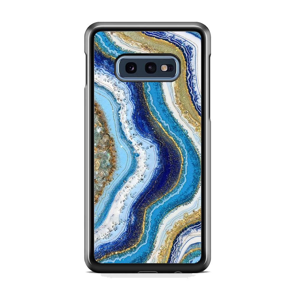 Colour Bluish Geodesic Samsung Galaxy S10E Case-3D Case-Oxvistore