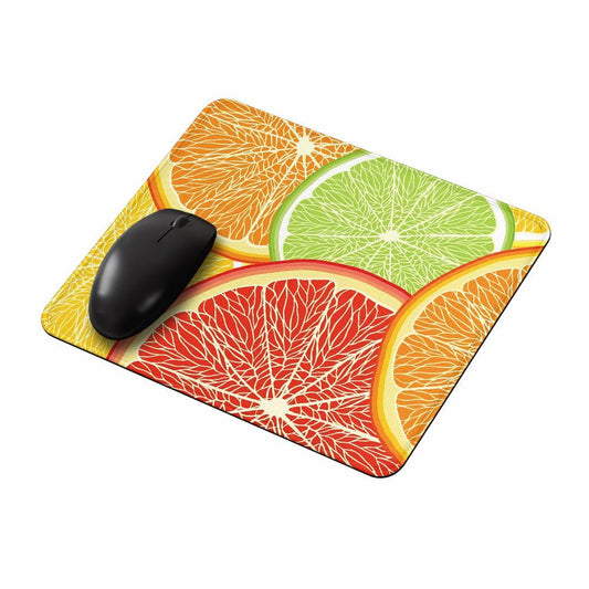 Colourful Orange Summer Fruits Mouse Pads-Oxvistore
