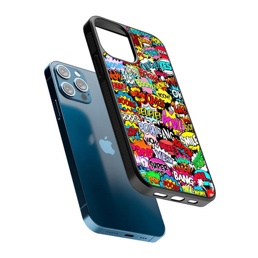 Comic Pop Art Collection 2D Rubber Phone Case-Oxvistore