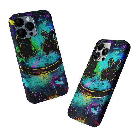 DJ Marshmello Painting Art 2 in 1 Tough Phone Case-Oxvistore
