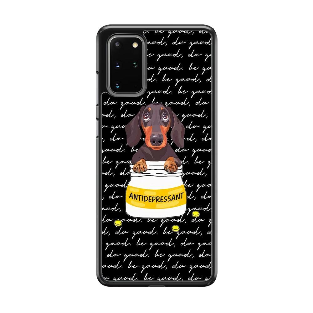 Dachshund Antidepressant Samsung Galaxy S20 Plus Case-3D Case-Oxvistore