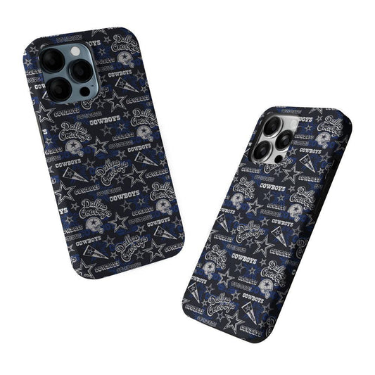 Dallas Cowboys Pattern 2 in 1 Tough Phone Case-Oxvistore