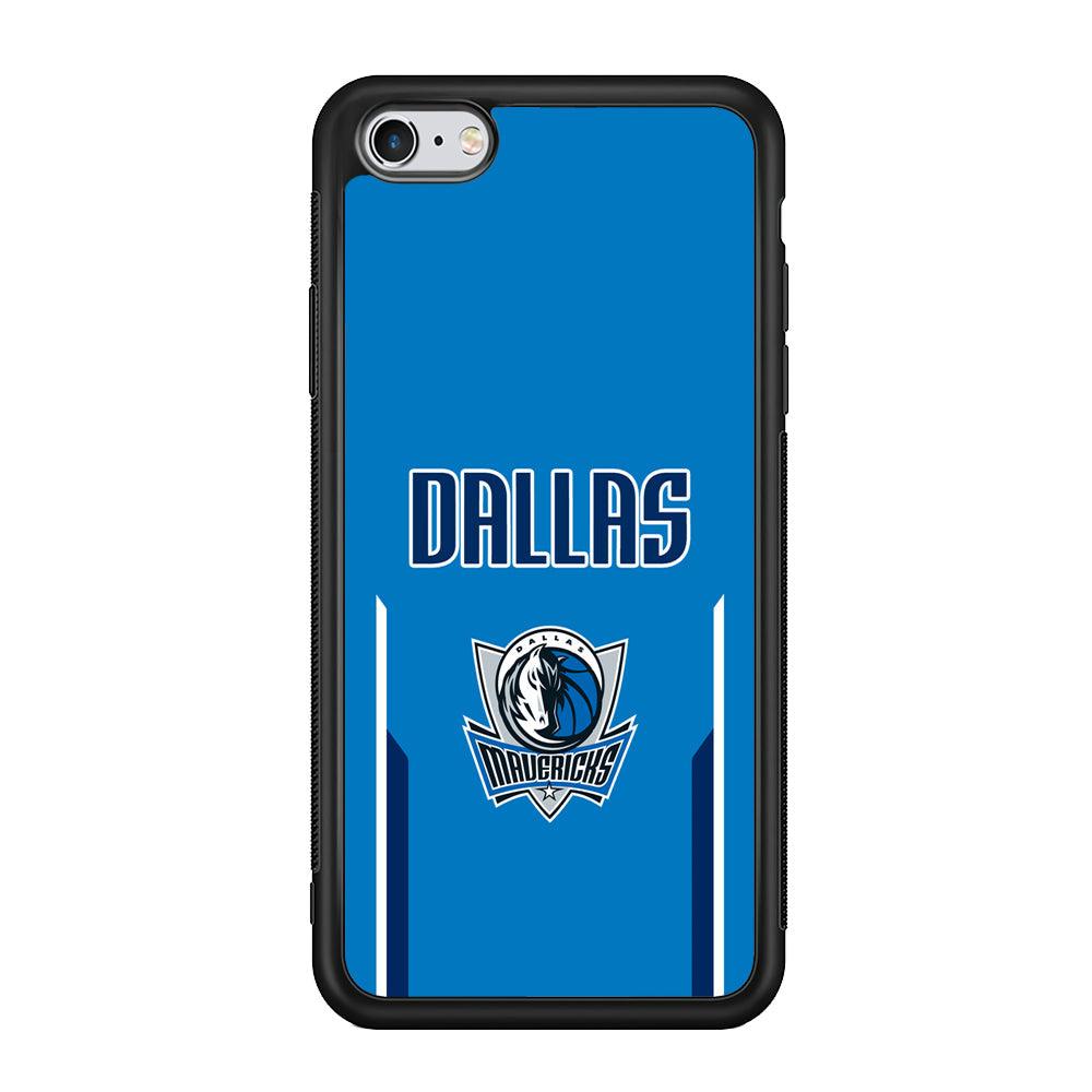 Dallas Mavericks Feel Seeing The Sea iPhone 6 Plus | 6s Plus Case-Rubber Black (2D Case)-Oxvistore