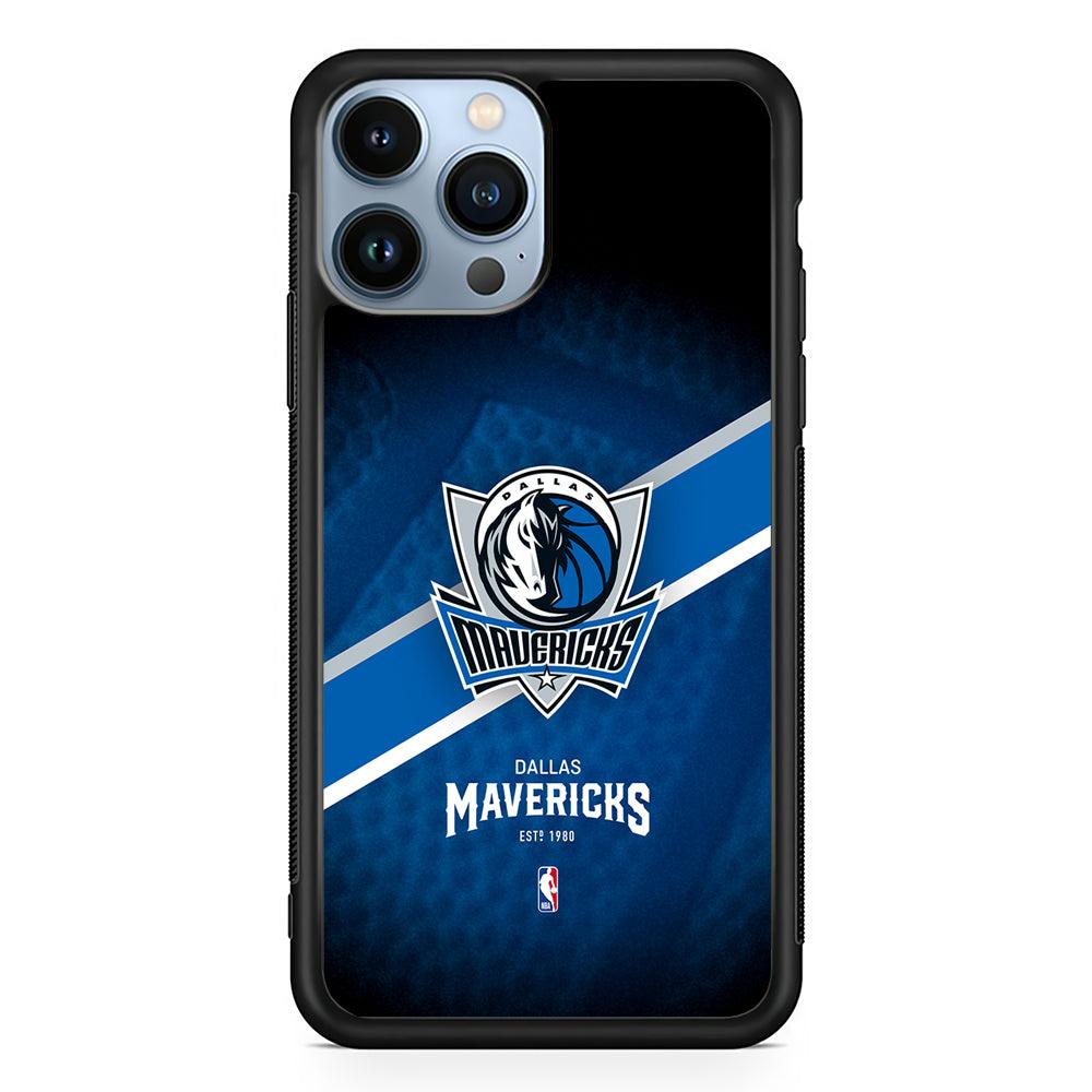 Dallas Mavericks Logo 2D Rubber Phone Case-Black-Oxvistore