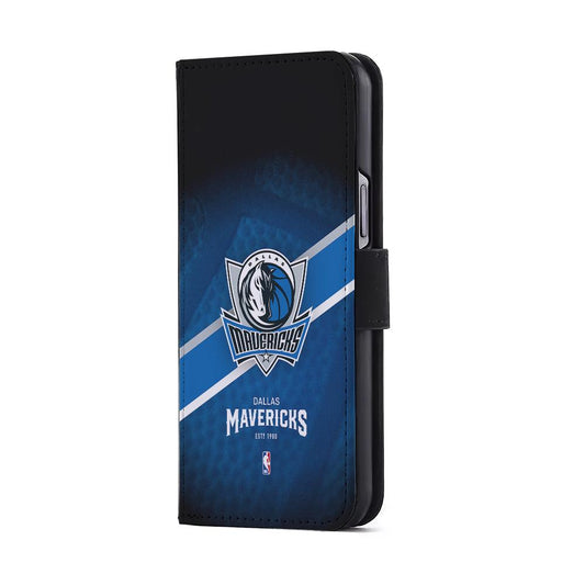 Dallas Mavericks Logo Flip Wallet Phone Case-Oxvistore