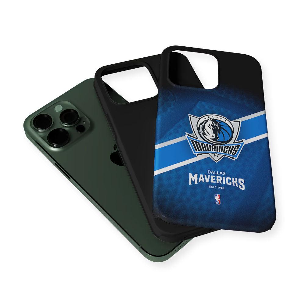 Dallas Mavericks Logo 2 in 1 Tough Phone Case-Oxvistore