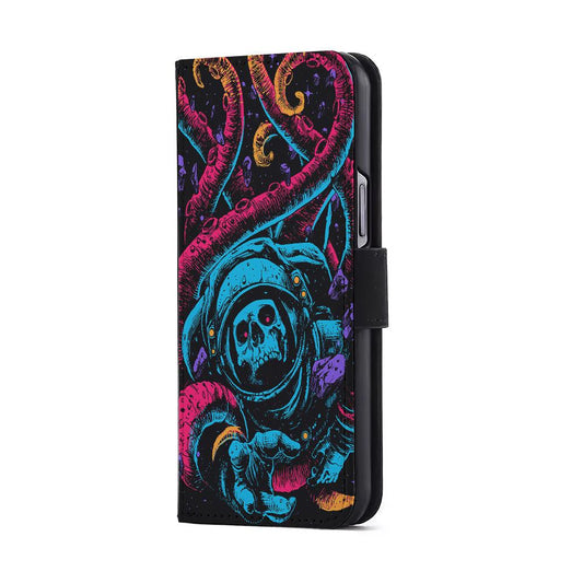 Dead Astronauts Lost in Space Flip Wallet Phone Case-Oxvistore