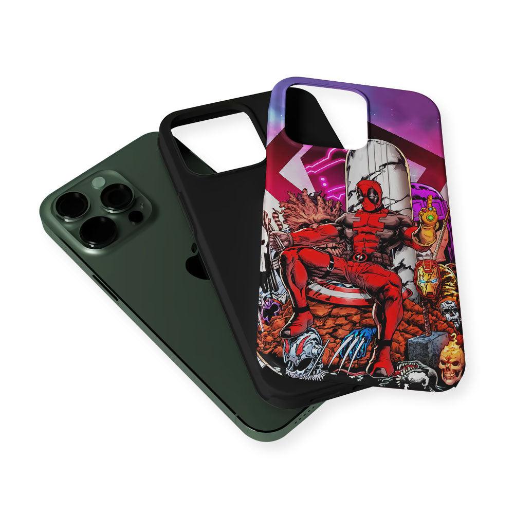 Deadpool Kills Everyone 2 in 1 Tough Phone Case-Oxvistore
