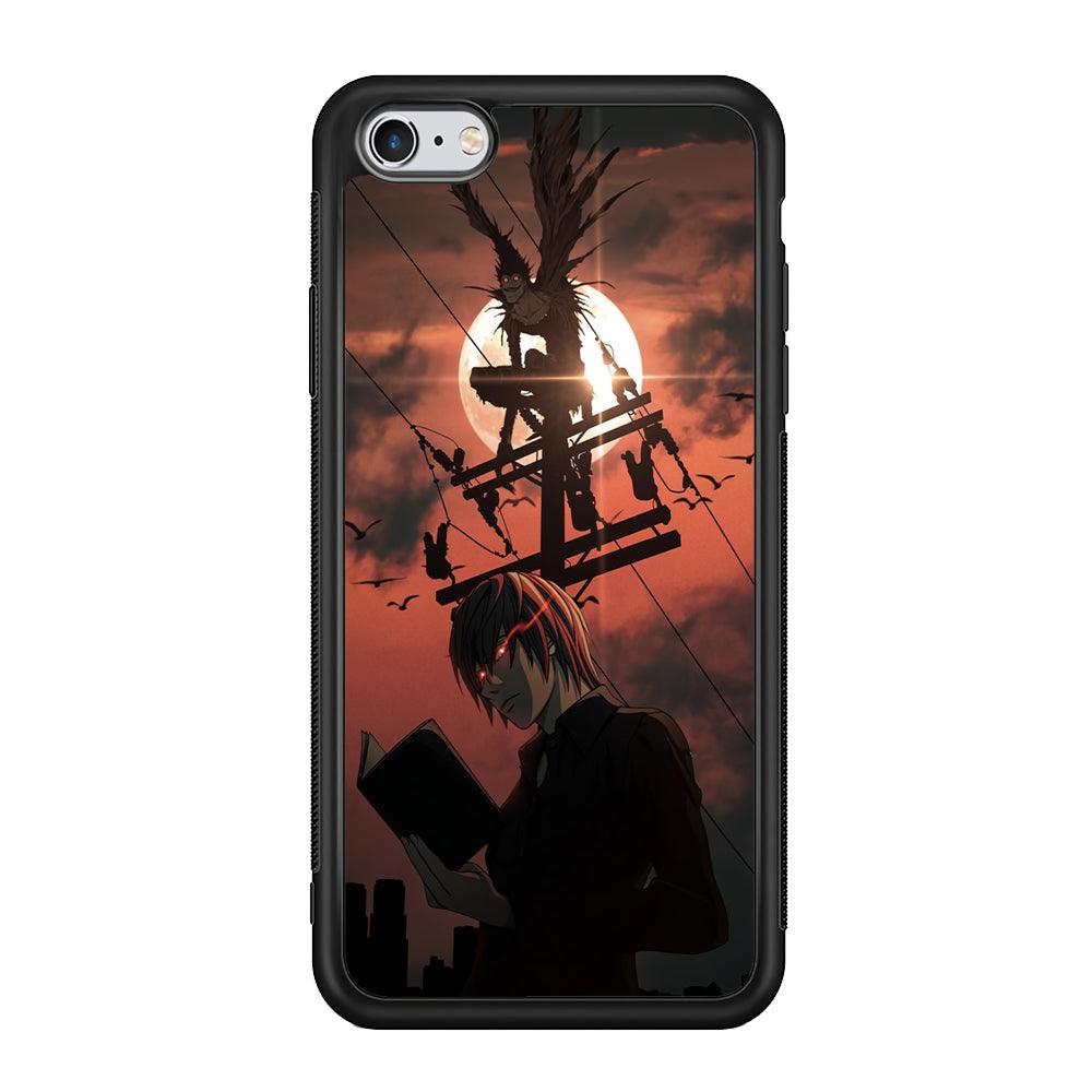 Death Note After The Moon Coming iPhone 6 Plus | 6s Plus Case-Rubber Black (2D Case)-Oxvistore
