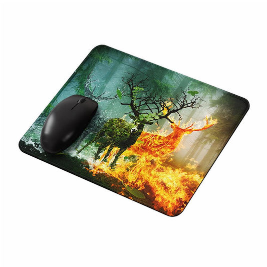 Deer Fire Water Mouse Pads-Oxvistore