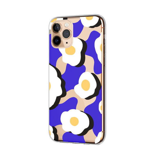 Delicious Fried Eggs Ready to Eat Clear Soft Case-Oxvistore