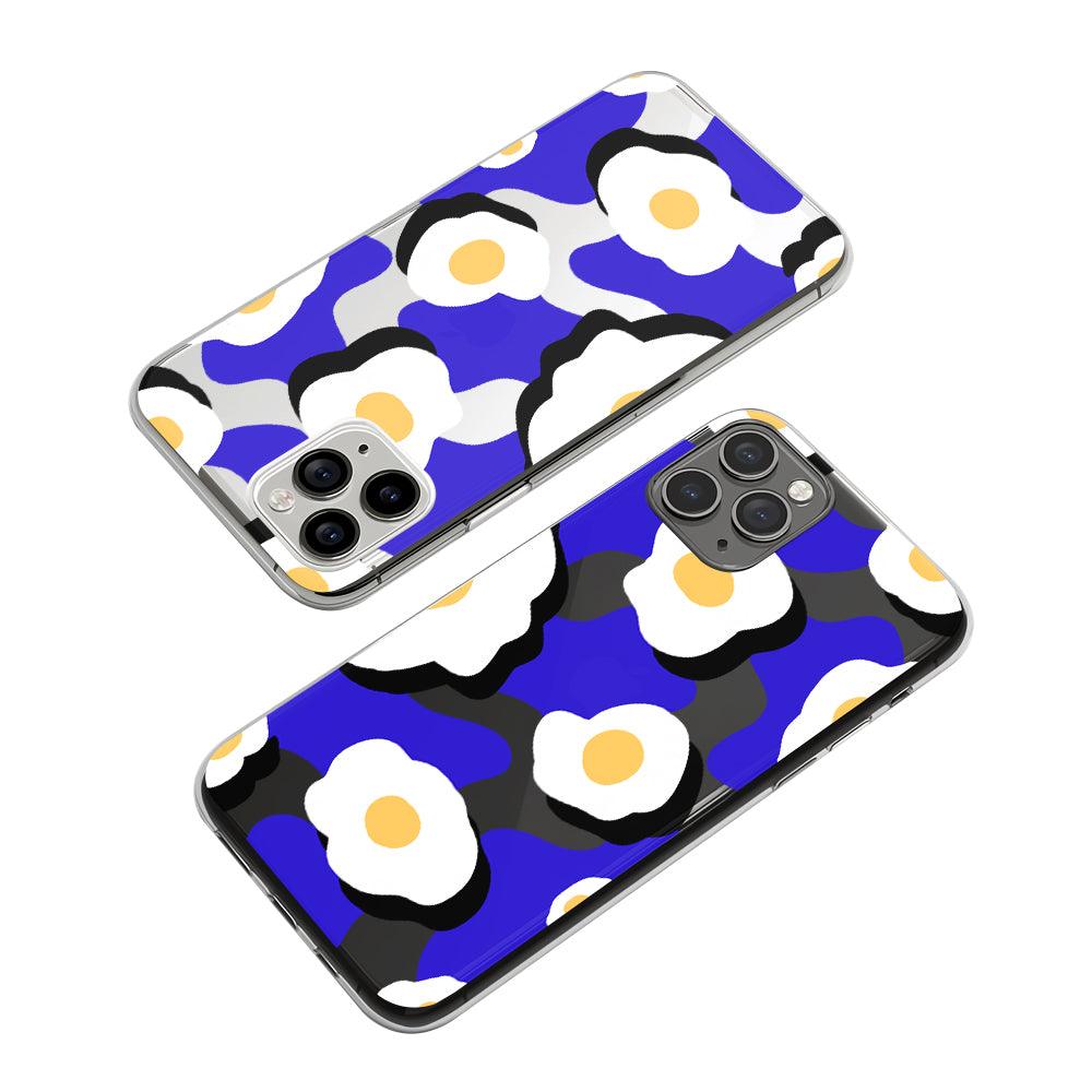 Delicious Fried Eggs Ready to Eat Clear Soft Case-Oxvistore