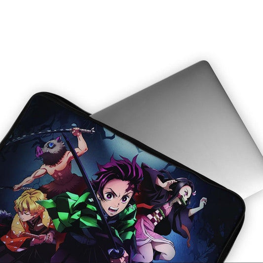 Demon Slayer Main Characters Laptop Sleeve Protective Cover-Oxvistore