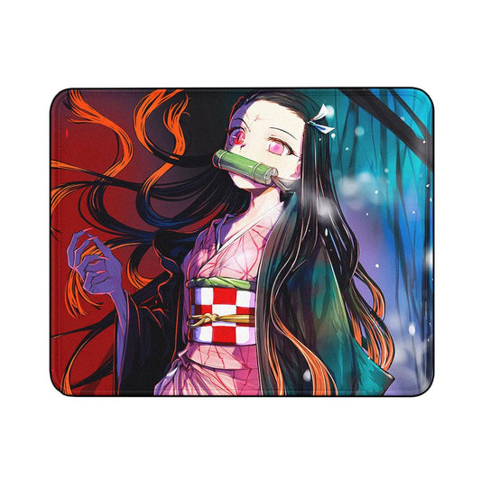 Demon Slayer Nezuko Kamado Mouse Pads | Custom Mouse Pad with Non-Slip Rubber Base