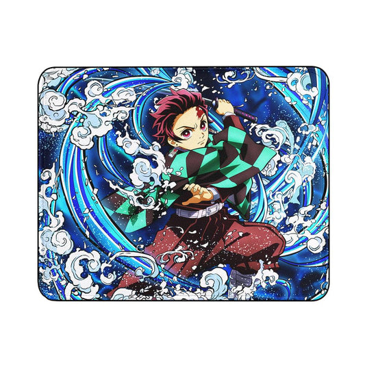 Demon Slayer Tanjiro Kamado Mouse Pads | Custom Mouse Pad with Non-Slip Rubber Base