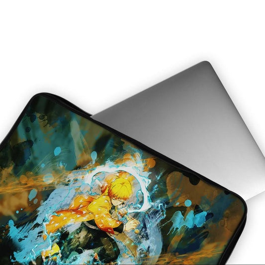 Demon Slayer Zenitsu Agatsuma Laptop Sleeve Protective Cover-Oxvistore