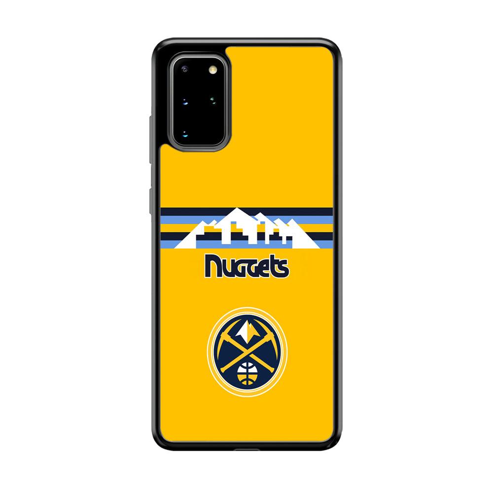 Denver Nuggets Home for Comeback Samsung Galaxy S20 Plus Case-Rubber Black (2D Case)-Oxvistore