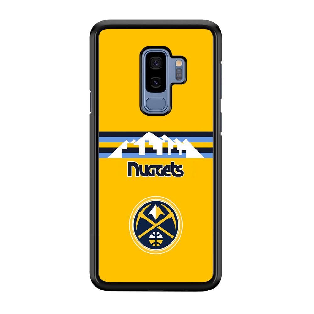 Denver Nuggets Home for Comeback Samsung Galaxy S9 Plus Case-Rubber Black (2D Case)-Oxvistore