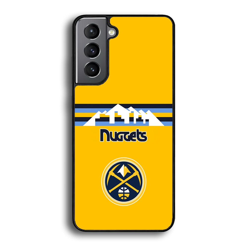 Denver Nuggets Home for Comeback Samsung Galaxy S21 Plus Case-Rubber Black (2D Case)-Oxvistore