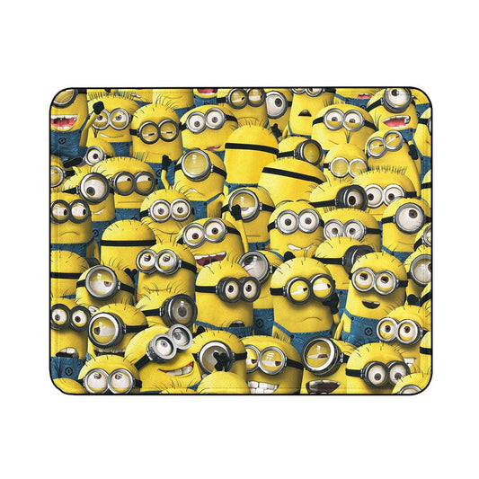 Despicable Me Minions Gather Mouse Pads | Custom Mouse Pad with Non-Slip Rubber Base