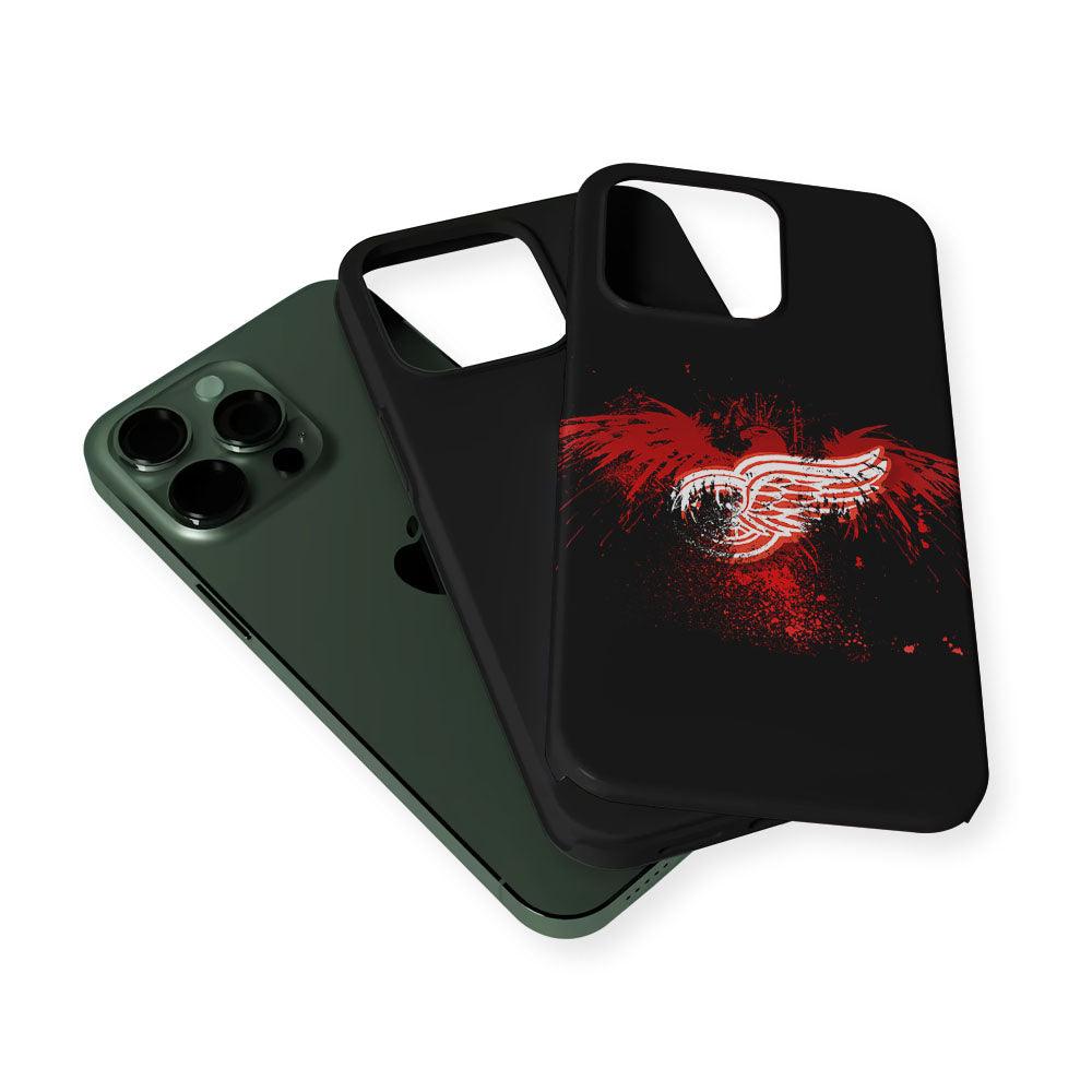 Detroit Red Wings Eagle 2 in 1 Tough Phone Case-Oxvistore