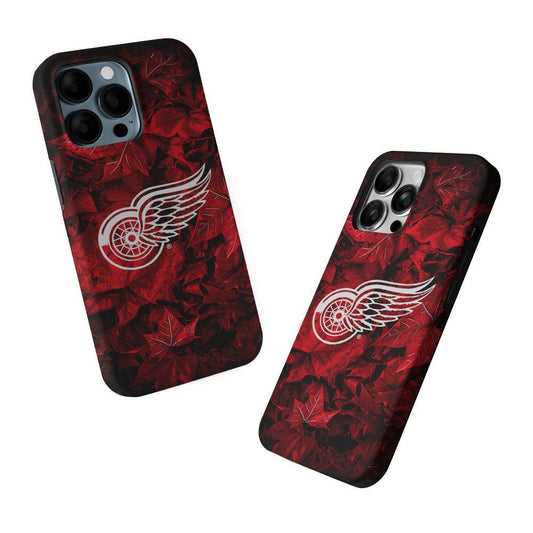Detroit Red Wings Maple Leaves 2 in 1 Tough Phone Case-Oxvistore
