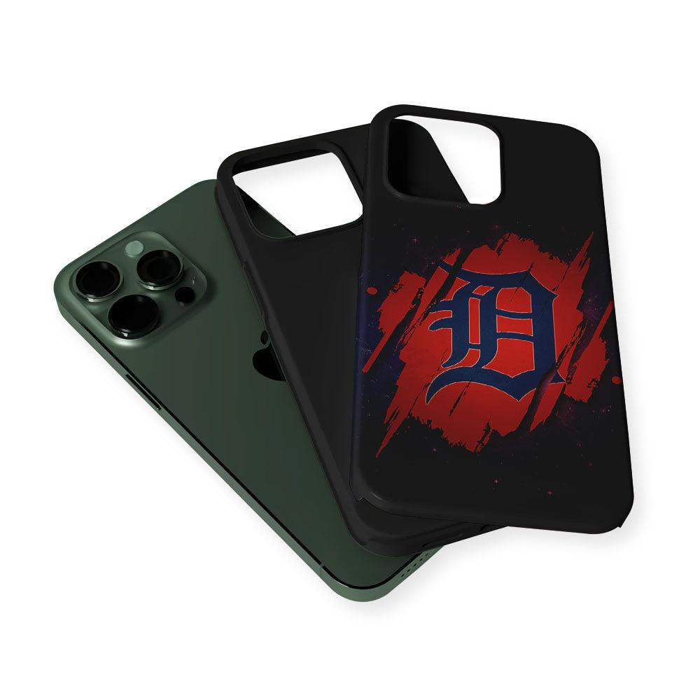 Detroit Tigers Logo 2 in 1 Tough Phone Case-Oxvistore