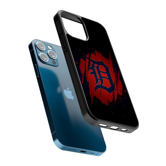Detroit Tigers Logo 2D Rubber Phone Case-Oxvistore