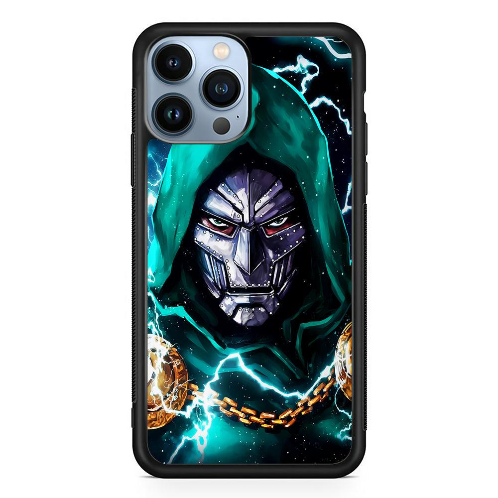 Doctor Victor Von Doom Comics 2D Rubber Phone Case-Black-Oxvistore