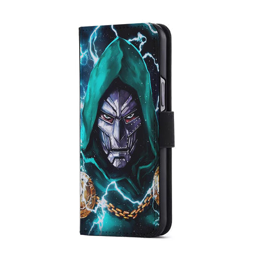 Doctor Victor Von Doom Comics Flip Wallet Phone Case-Oxvistore