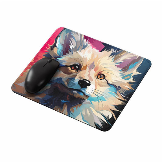 Dog Face Painting Mouse Pads-Oxvistore