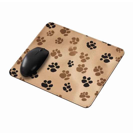 Dog Footprint Pattern Mouse Pads-Oxvistore