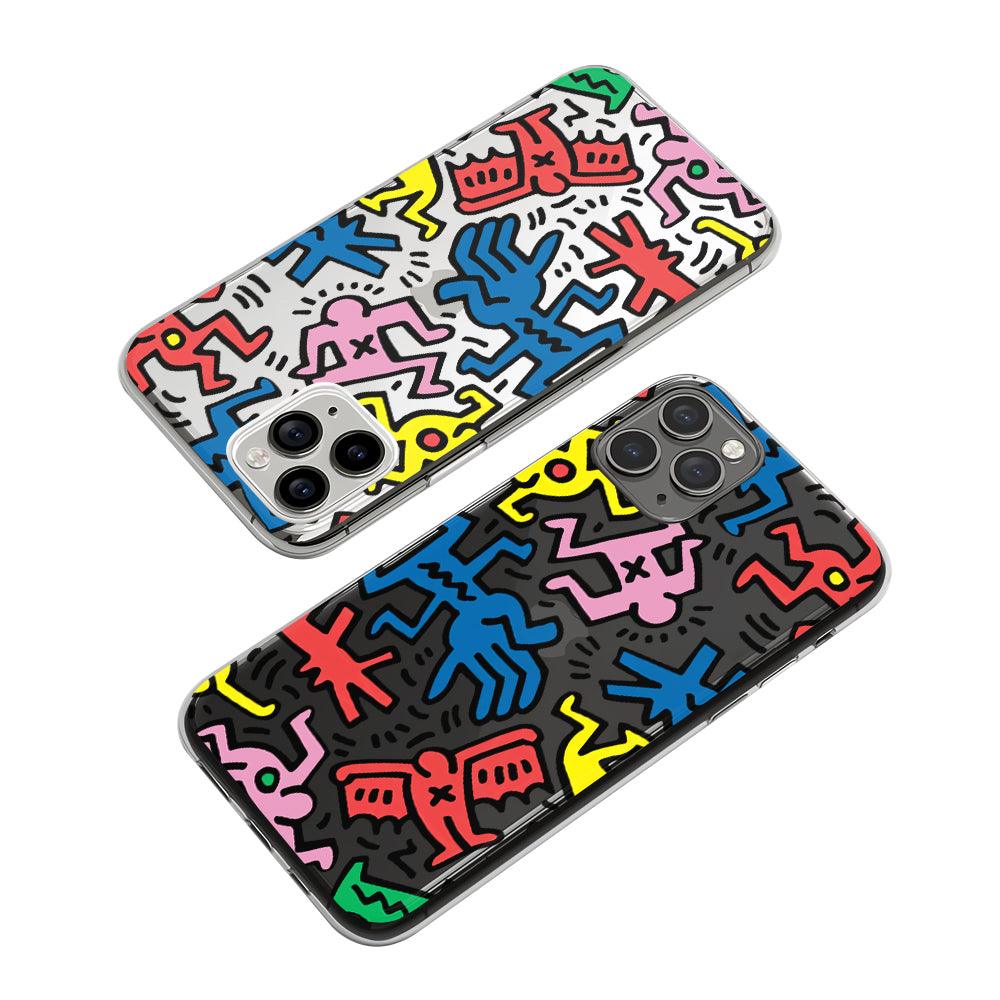 Doodle Life Illustrations Clear Soft Case-Oxvistore