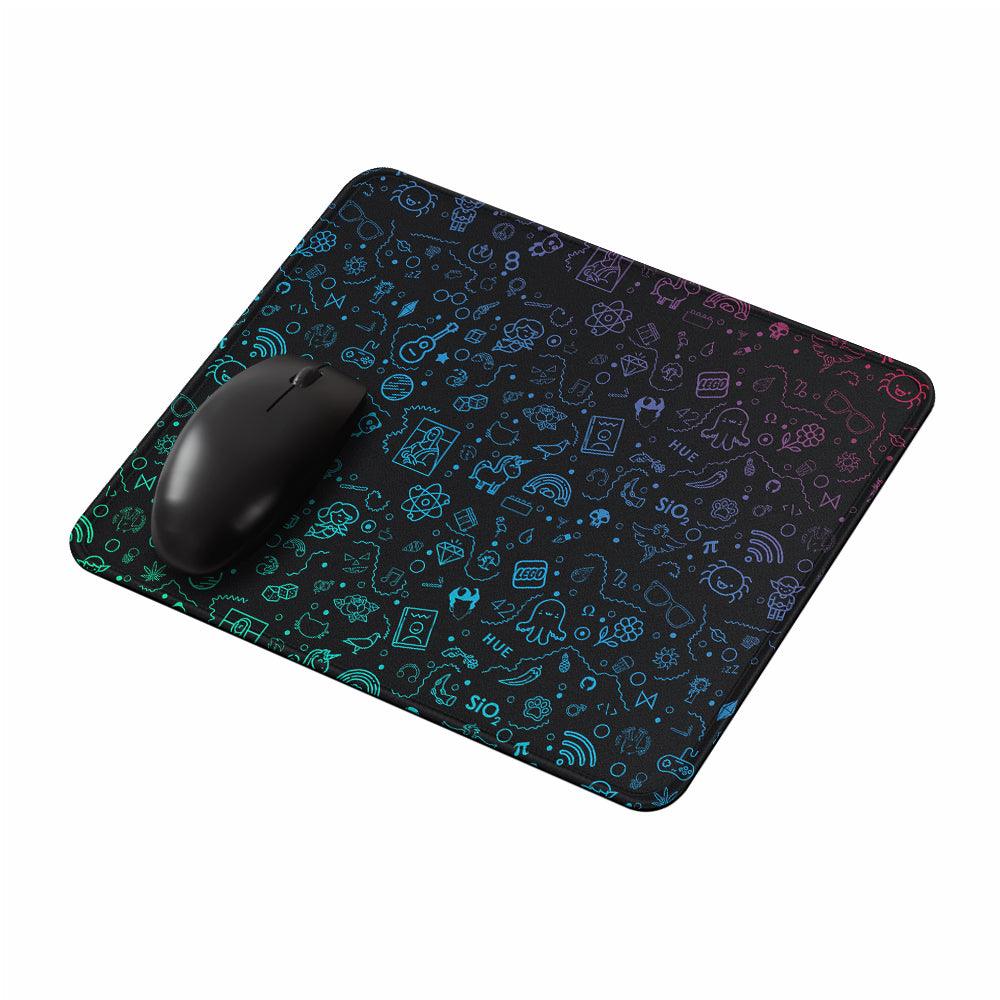Doodle Neon Aesthetic Mouse Pads-Oxvistore